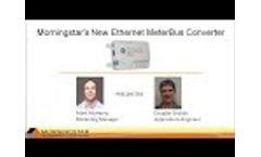 Morningstar`s New Ethernet MeterBus Converter Video