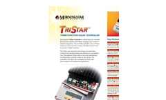 SunSaver - Model SS-MPPT-15L - Solar Controller Brochure
