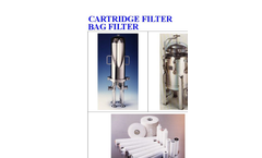 Cartridge Filter Single Bag (S4,S8), Multi-Bag (MX)
