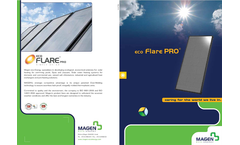 Polymeric Flat Plate Solar Collector eco-FLARE PRO