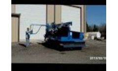 RockBuster R100-MAG Crawler Mounted Drilling Rig (Teaser) - Video