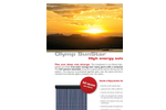 Olymp SunStar - High Energy Solar Tubes Brochure