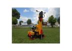 Orteco - Agricultural Crawler-Mounted Pile Driver