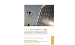 Solar Resource Assessment Systems (SRA) Brochure