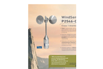WindSensor - Model P2546-OPR - Anemometer Brochure
