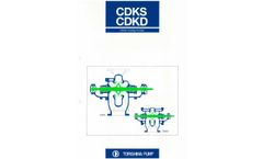 Torishima - Model CDKS and CDKD - Volute Casing Pumps - Brochure