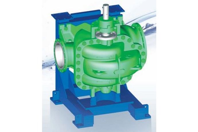 DX Double Suction, Twin Volute, Single Stage Vertical Pump