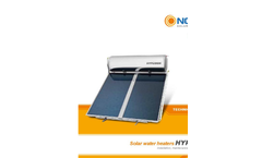 Nobel Hyperion - Solar Water Heater - Brochure