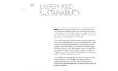 Energy & Sustainability Datasheet
