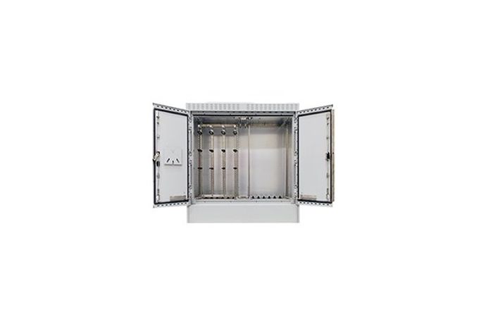 Model RCAB-OD-7474  MFG 12 - Outdoor Cabinet System for Active and Passive Equipment