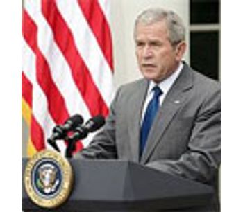 Bush removes executive ban on offshore oil drilling