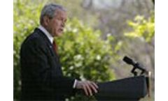 Bush announces new CO2 emission target