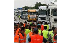 Two die in European truck drivers` fuel price protest