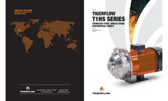 Tigerflow - Model T1HS Series - Stainless Steel Single-Stage Centrifugal Pump - Datasheet