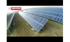 Farm photovoltaic (solar), wild ginger 1MW - REMOR SOLAR - general contractor Video