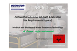 OZONATOR NG-3000 & NG-1000 Site Requirements 2016