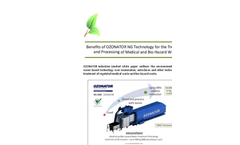 White Paper - OZONATOR NG Technology for Medical & Bio-hazard Waste Brochure