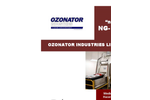 OZONATOR - Model NG-3000 - Medical and Bio-Hazard Waste Treatment Technology - Brochure