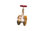 O.S.K. - Model 3352-11  PN16 - Flanged Gate Valve with Position Indication Ms58 Brass