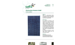 Photovoltaic Module SV60P