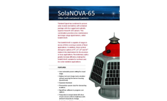 SolaNOVA - SolaNOVA-65 - Self-Contained LED Lanterns Datasheet