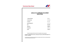 Aluminum Chloride Product Data Sheet