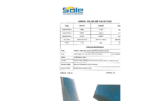 Air-Sol - Solar Heating - Solar Air Conditioning System Brochure