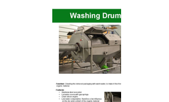 Mavitec - Washing Drum - Brochure