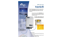  	VarioTrack - Solar Charge Controller- Brochure