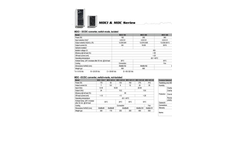 Model Type MDCI and MDC Series - DC/DC Converters Datasheet