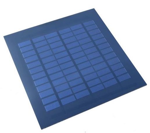 Solarparts - Model 200200 - 18v 3w Pmonoctrystalline Solar Panel