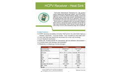 HCPV Receiver Heat Sink Type