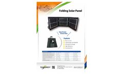Tainergy - Folding Solar Panel - Brochure