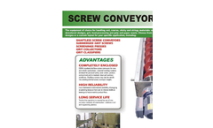 WTP - Shaftless Screw Conveyors Brochure