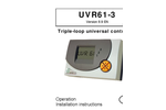 Model UVR61-3-R - Three Circuit Universal Controller Brochure
