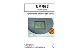 TA - Model UVR610 - Freely Programmable Universal Controller - Brochure