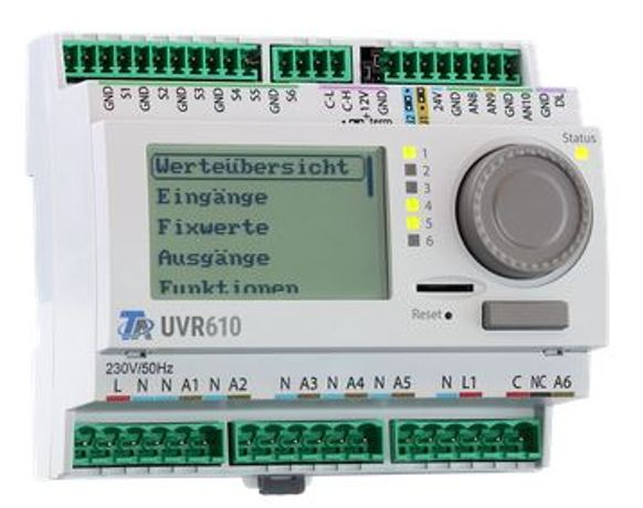 TA - Model UVR610 - Freely Programmable Universal Controller