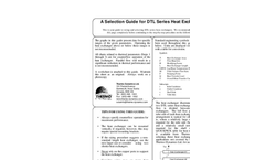 Model DTL Series - Heat Exchangers Brochure