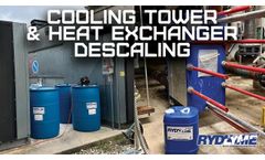 Rydlyme Descales Cooling Tower & Heat Exchanger - Video