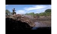 RYDALL OE in action at Waste Composting Site, Pohorawatta, Kalutara - Video