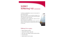 SUNstring - Model 3000/4000/5000 - Solar Inverters Brochure