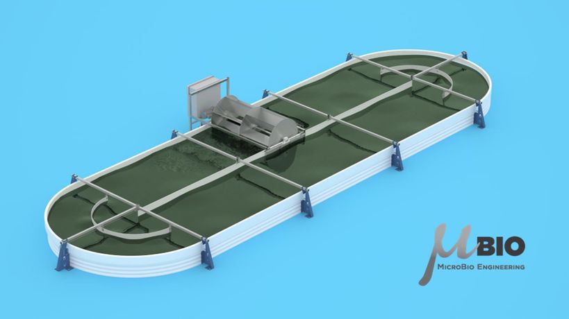 MicroBio Algae Raceway - Model RW22-RW101 - Prefabricated Algae