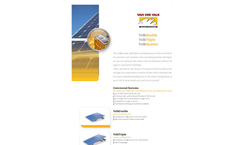 ValkDouble, ValkTriple and ValkQuattro - Solar Mounting System Brochure