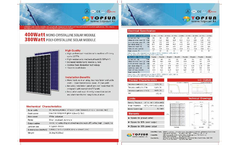 400Wp Photovoltaic Module