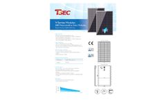 TSEC - Model V-Series - 280-295W - Polycrystalline Solar Modules Brochure