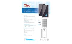 TSEC - Model V-Series - 335-350Wp - Polycrystalline Solar Modules Brochure