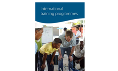 Tailor-made training programmes - Brochure