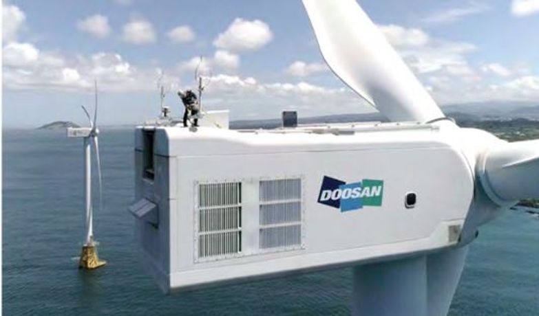 Doosan - Model WinDS3000, 3300, 5500 & DS205-8MW - Wind Turbine
