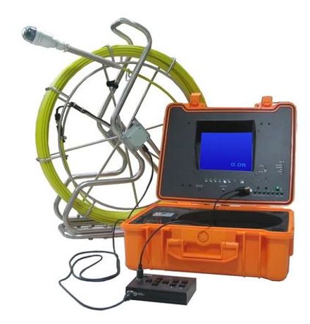 Forbest - Model 3688T  -FB-PIC3688A-200 - Pan-Tilt Sewer Camera with 200ft/400ft Cable and Footage Counters
