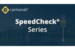 Speedcheck-12 Compact Radar Speed Sign | Carmanah`s SpeedCheck Series - Video
